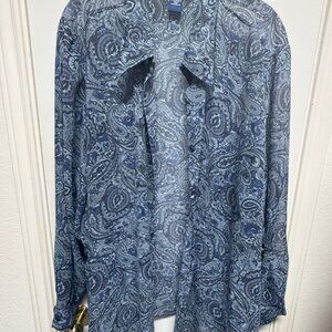 Venetian Jeans Blue Plus Size 26/28 Blouse